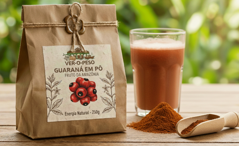 Guaraná em Pó você já fica ligado, pronto pra qualquer peitada de serviço - Pct. 250g
